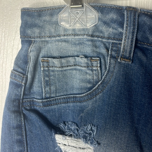Destroyed and Distressed Denim Shorts - Picture 4 of 7